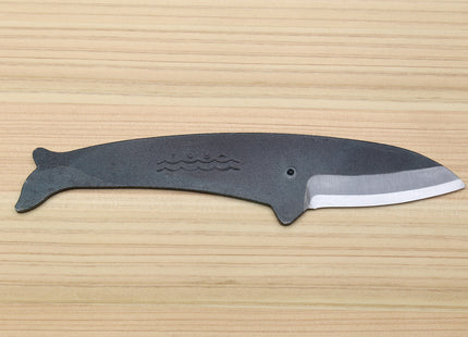 Yoshihiro Shiroko High Carbon Steel Kurouchi KUJIRA Whale Japanese Utility Knife (Whale D Type)