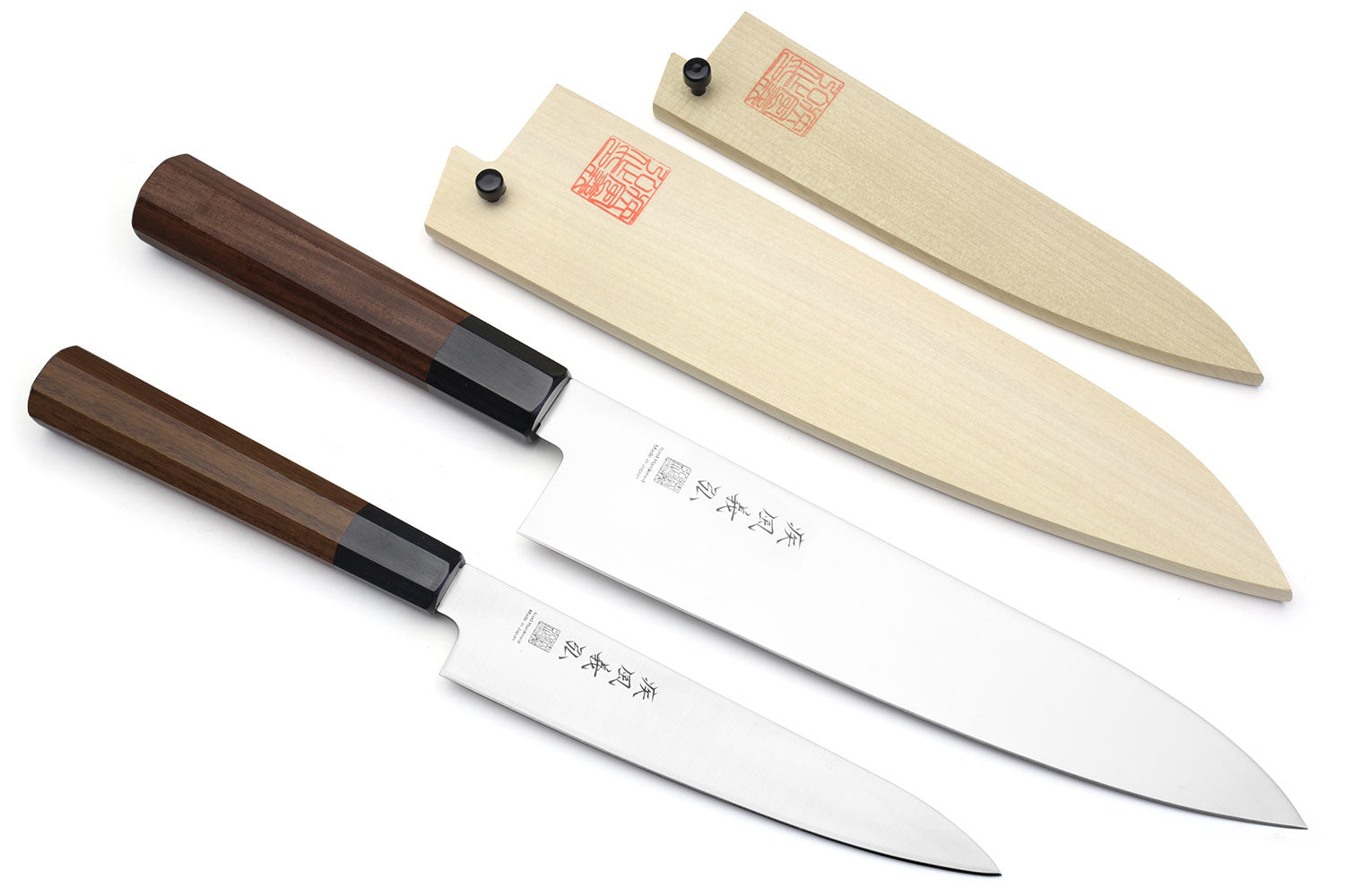 Yoshihiro Ice Hardened Stainless Steel Gyuto and Petty Japanese Chef K –  Yoshihiro Cutlery