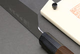 Yoshihiro Ice Hardened Stainless Steel Gyuto Japanese Chef Knife Shitan Rosewood Handle