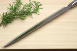 Yoshihiro Hayate Inox Aus-8 Yanagi Sushi Sashimi Japanese Chef Knife Integrated Stainless Handle