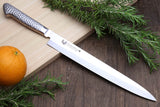 Yoshihiro Hayate Inox Aus-8 Yanagi Sushi Sashimi Japanese Chef Knife Integrated Stainless Handle