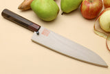 Yoshihiro VG-10 46 Layers Hammered Damascus Gyuto Japanese Chefs Knife (Octagonal Shitan Rosewood Handle)