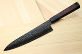 Yoshihiro VG-10 46 Layers Kurouchi Hammered Damascus Gyuto Japanese Chefs Knife