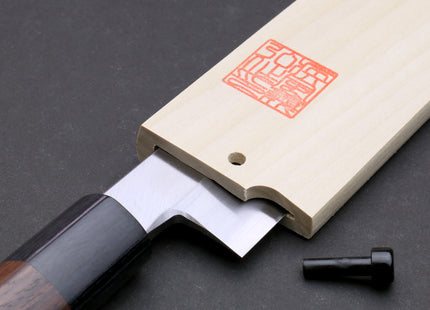 Yoshihiro Natural Magnolia Wooden Saya Cover for Yanagi