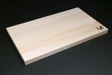 Yoshihiro Hinoki Cypress Anti-bacterial Japanese Natural Wooden Professional Grade Cutting Board (Thickness: 0.78"(20mm))