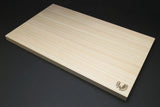 Yoshihiro Hinoki Cypress Anti-bacterial Japanese Natural Wooden Professional Grade Cutting Board (Thickness: 0.78"(20mm))
