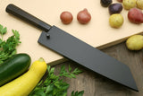 Yoshihiro Super Blue Steel Clad Kiritsuke Multipurpose Chefs Knife (Rosewood Handle)