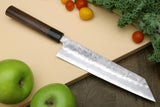Yoshihiro Stainless Clad Nashiji Ginsan High Carbon Stain Resistant Steel Kiritsuke Multipurpose Chefs Knife