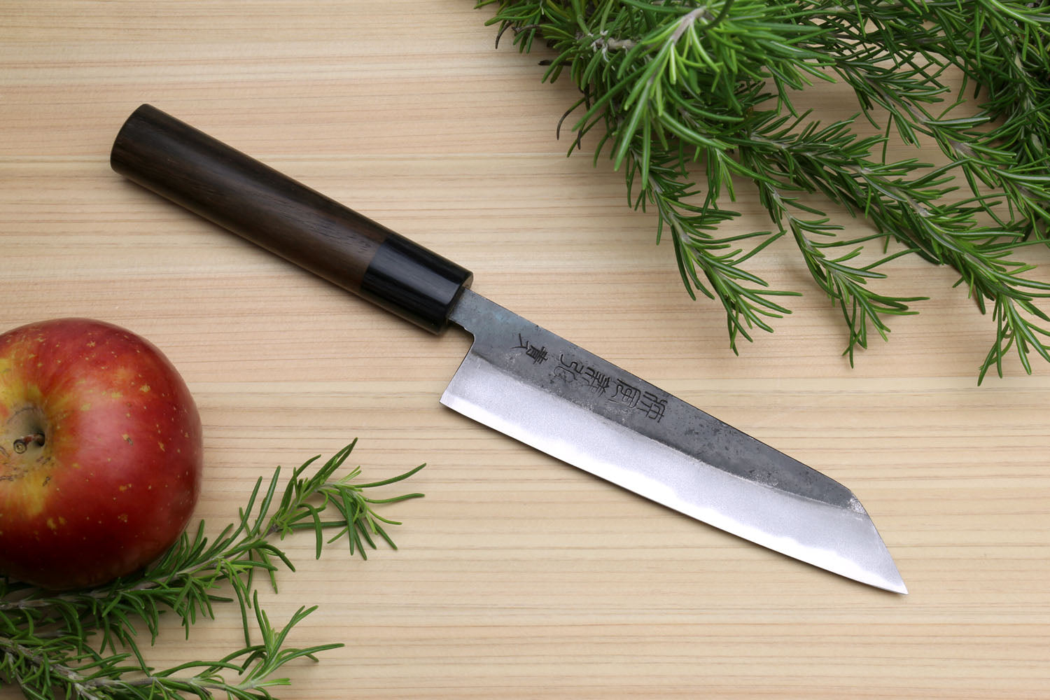 Yoshihiro Ginsan Semi-stainless Kenmuki Single Edged Vegetable Knife –  Yoshihiro Cutlery