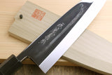 Yoshihiro Mizuhonyaki White Steel Mirror-Finished Namiukashi Deba Japanese Sushi Fillet Chef knife