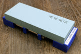 Yoshihiro Toishi Sharpening Stone/Stone Fixer Whetstone 400 Grit and Vise Sharpening Base Holder SET