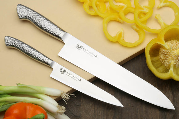 Yoshihiro Hayate Inox Aus-8 Gyuto & Petty (6