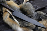 Yoshihiro Inox Honyaki Stain Resistant Steel Wa Sujihiki Slicer knife Rosewood Handle with Nuri Saya Cover