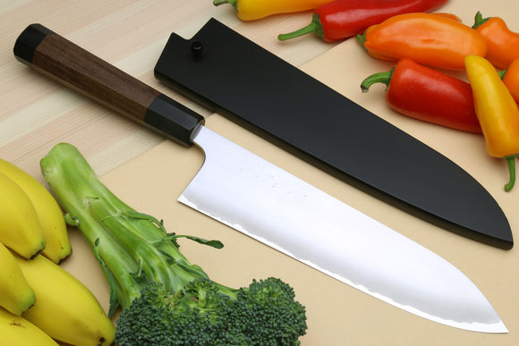 Yoshihiro Blue Steel #1 Masashi Aoko Stainless Clad Gyuto Chef Knife