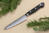 Yoshihiro VG-10 33 layers Damascus Petty Utility Chef Knife High-grade Composite Wood Handle