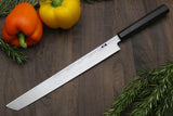 Yoshihiro Suminagashi Blue Steel #1 Sakimaru Takobiki Sushi Sashimi Slicing Japanese Chef Knife