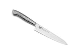 Yoshihiro Hayate Inox Aus-8 Petty Utility Japanese Chefs Knife Integrated Stainless Handle