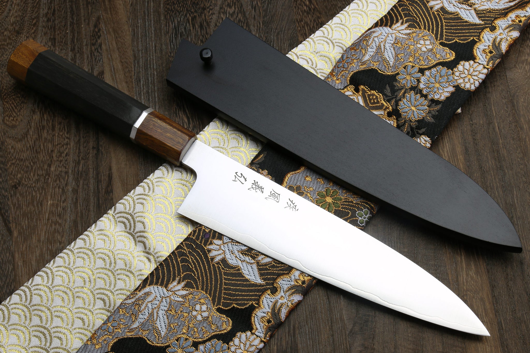 The Fu-Rin-Ka-Zan YUTAKA Series ZDP-189 Wa Gyuto Knife