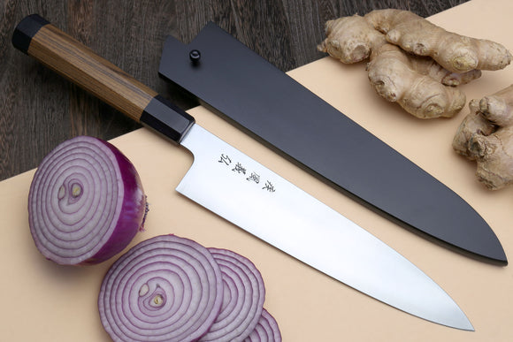 Yoshihiro Hayate Series Ginsan High Carbon Stainless Steel Gyuto Chefs Knife