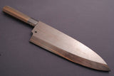 Yoshihiro Honyaki Mirror-Finished Deba Sushi Fillet Japanese Chef knife Ebony wood Handle & Saya