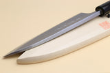 Yoshihiro Kasumi White Steel Deba Fish Fillet Knife Rosewood Handle