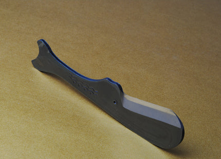 Yoshihiro Shiroko High Carbon Steel Kurouchi Kujira Whale Japanese Utility Knife (Whale A Type)