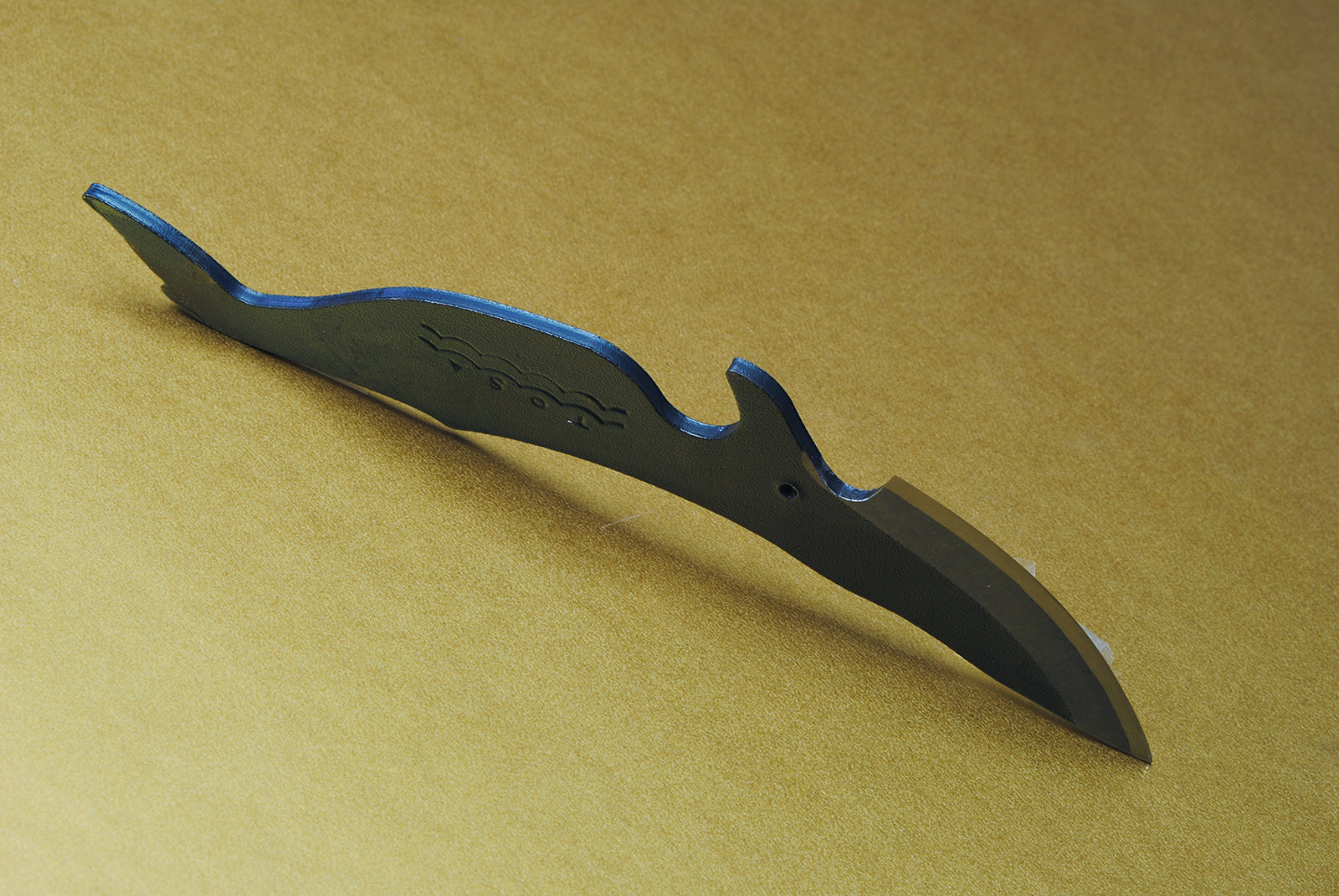 Yoshihiro Shiroko High Carbon Steel Kurouchi KUJIRA Whale Japanese Utility Knife (Whale B Type)