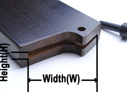 Yoshihiro Lacquered Magnolia Wooden Blade Protector Saya Cover for Sujihiki Slicer