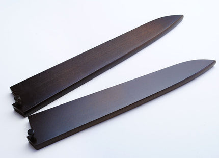 Yoshihiro Lacquered Magnolia Wooden Blade Protector Saya Cover for Sujihiki Slicer