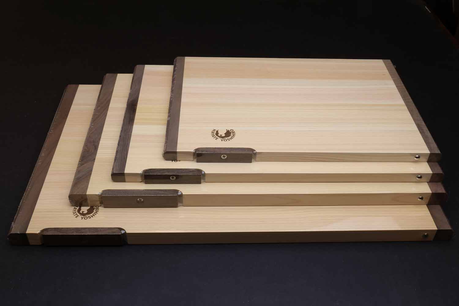  Hinoki Japanese Cypress Wood Cutting Board - Large, Ultra Thin:  Home & Kitchen