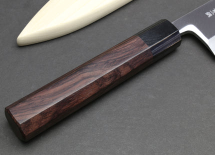 Yoshihiro Aonamiuchi Blue Steel #1 Mioroshi Filet Sushi Sashimi Japanese Chef Knife Ebony Handle