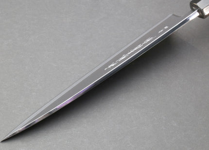 Yoshihiro Aonamiuchi Blue Steel #1 Mioroshi Filet Sushi Sashimi Japanese Chef Knife Ebony Handle