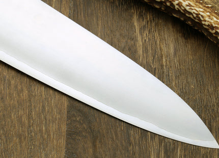 Yoshihiro Ginsan High Carbon Stainless Steel Gyuto Chefs Knife Ebony Handle