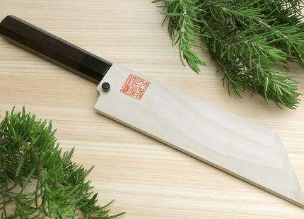 Yoshihiro Ginsan Semi-stainless Kenmuki Single Edged Vegetable Knife