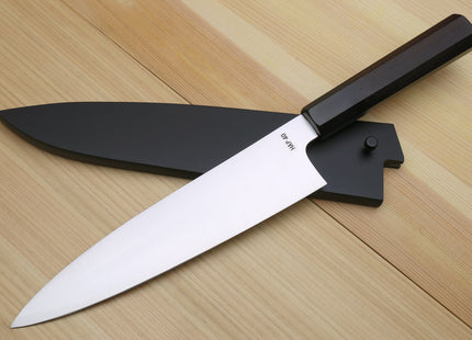 Yoshihiro HAP40 High Speed Stainless Steel Gyuto Chefs Knife Rosewood Handle