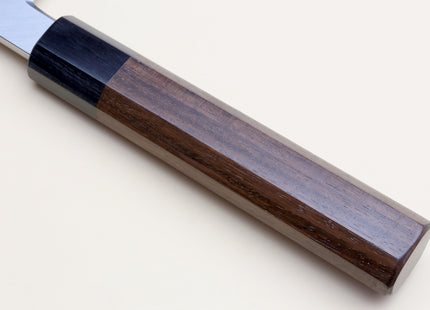 Yoshihiro Hongasumi Blue Steel Kama Usuba Traditional Japanese Vegetable Chopping Chef Knife, Rosewood Handle