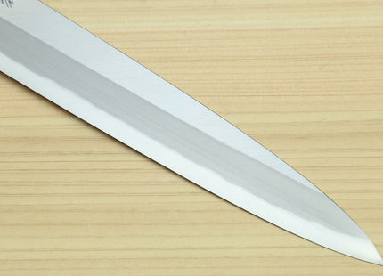 Yoshihiro Hongasumi Blue Steel Yanagi Sushi Sashimi Japanese Knife Rosewood Handle