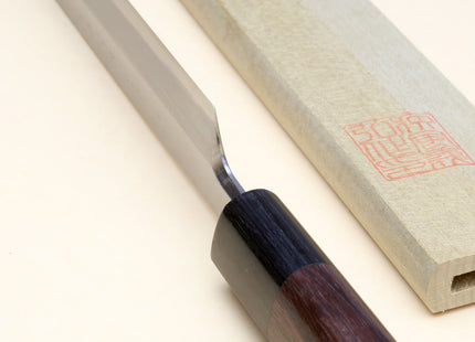 Yoshihiro Hongasumi White Steel Sakimaru Takobiki Sushi Sashimi Japanese Knife Rosewood Handle