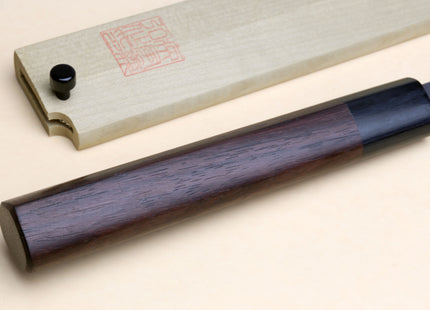 Yoshihiro Hongasumi White Steel Sakimaru Takobiki Sushi Sashimi Japanese Knife Rosewood Handle