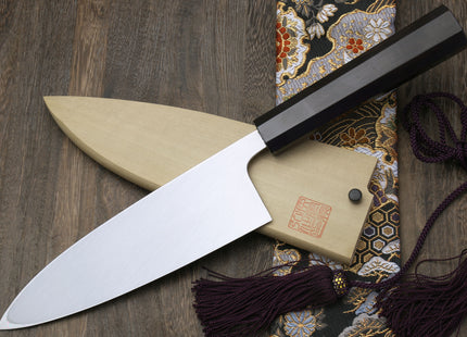 Yoshihiro Honyaki Mirror-Finished Deba Japanese Sushi Fillet Chef knife