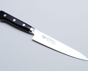 Yoshihiro Inox Stain-resistant Aus-10 Steel Ice Hardened Petty Utility Prep Chef knife