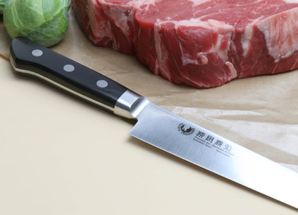 Yoshihiro Inox Stain-resistant Aus-10 Steel Ice Hardened Sujihiki Slicer Chefs Knife