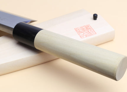 Yoshihiro Kasumi White Steel Deba Fish Fillet Knife Magnolia Handle