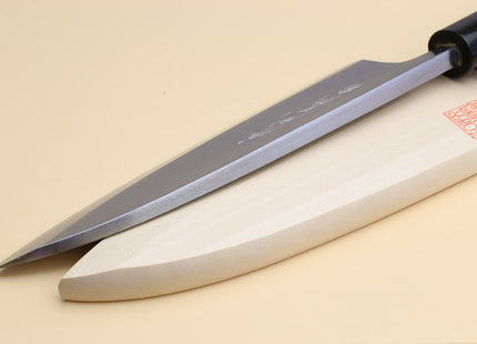 Yoshihiro Kasumi White Steel Deba Fish Fillet Knife Rosewood Handle