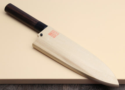Yoshihiro Kasumi White Steel Deba Fish Fillet Knife Rosewood Handle