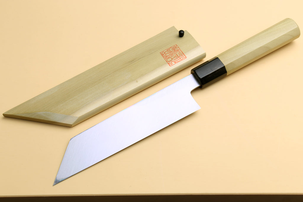 Yoshihiro Kasumi White Steel Kenmuki Vegetable Japanese Chef Knife