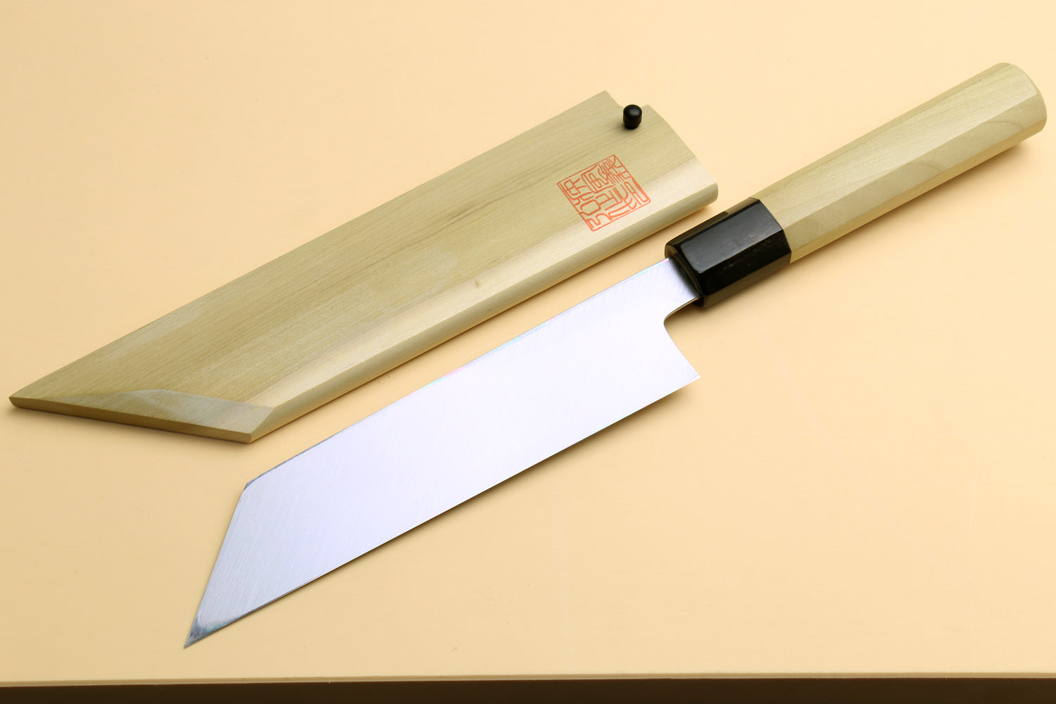 Yoshihiro Kasumi White Steel Kenmuki Vegetable Japanese Chef Knife