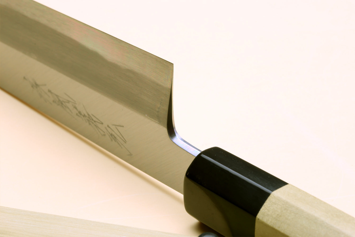 Yoshihiro Kasumi White Steel Kenmuki Vegetable Japanese Chef Knife