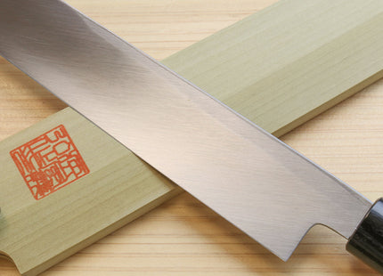 Yoshihiro Kasumi White Steel Yanagi Sushi Sashimi Japanese Knife Magnolia Handle