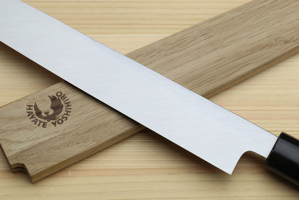 Yoshihiro Kasumi White Steel Yanagi Sushi Sashimi Japanese Knife Rosewood Handle